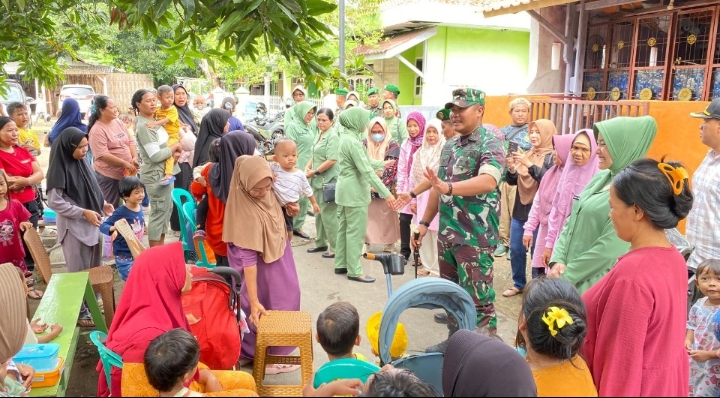 Kodim 0616 Indramayu Luncurkan Program Gizi Gratis bagi Kesehatan Ibu dan Anak